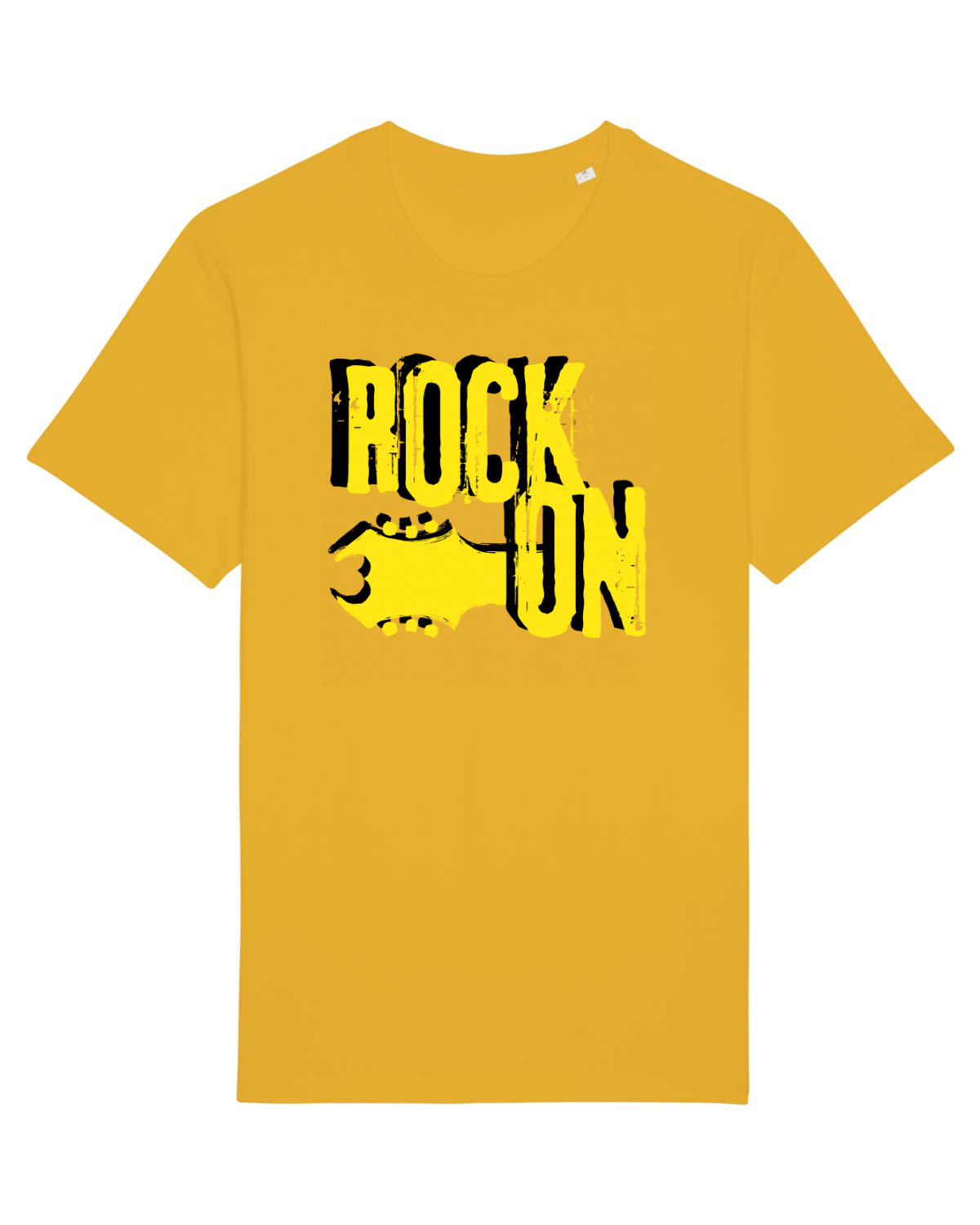 Tricou mânecă scurtă Unisex Rocker Spectra Yellow