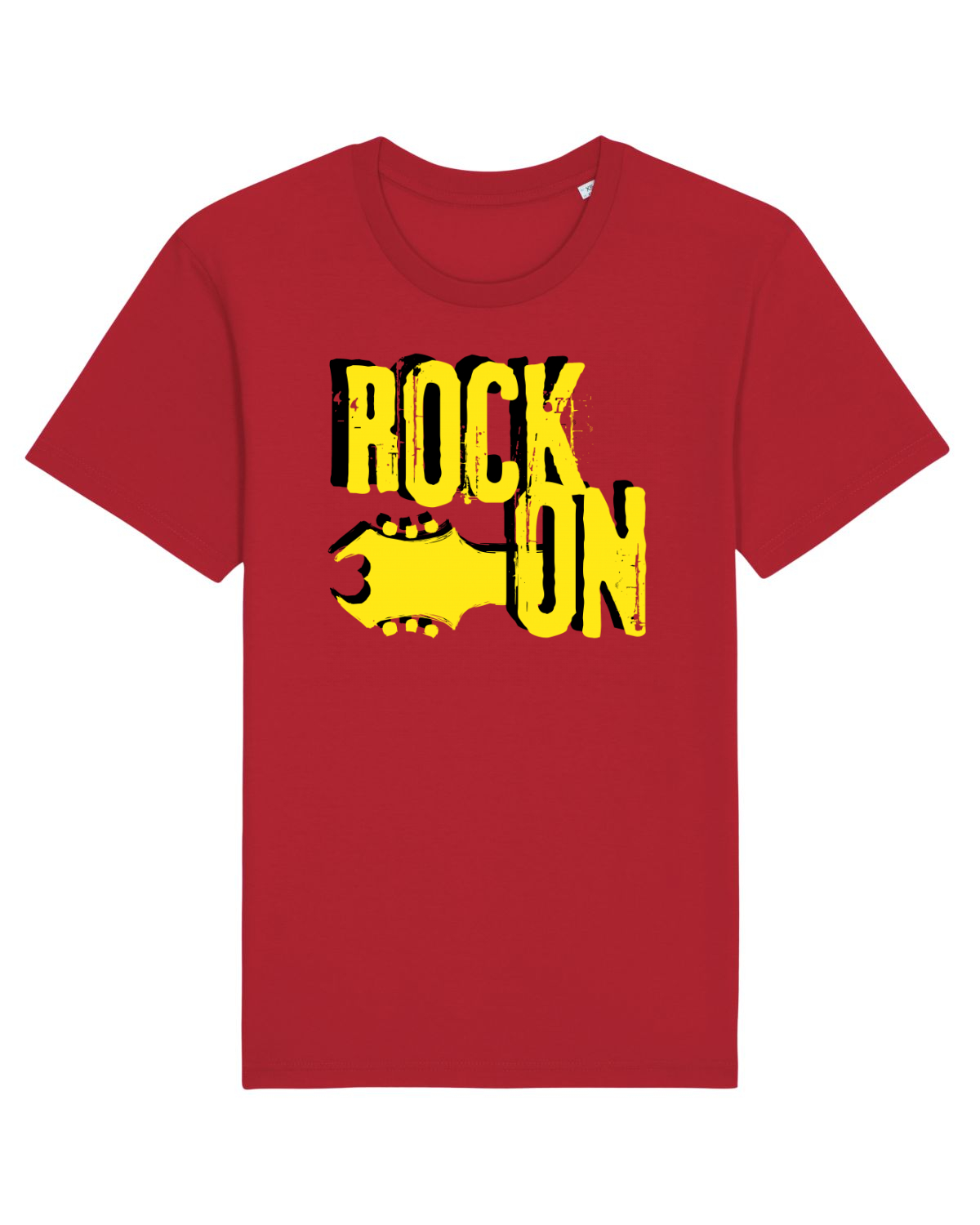 Tricou mânecă scurtă Unisex Rocker Red