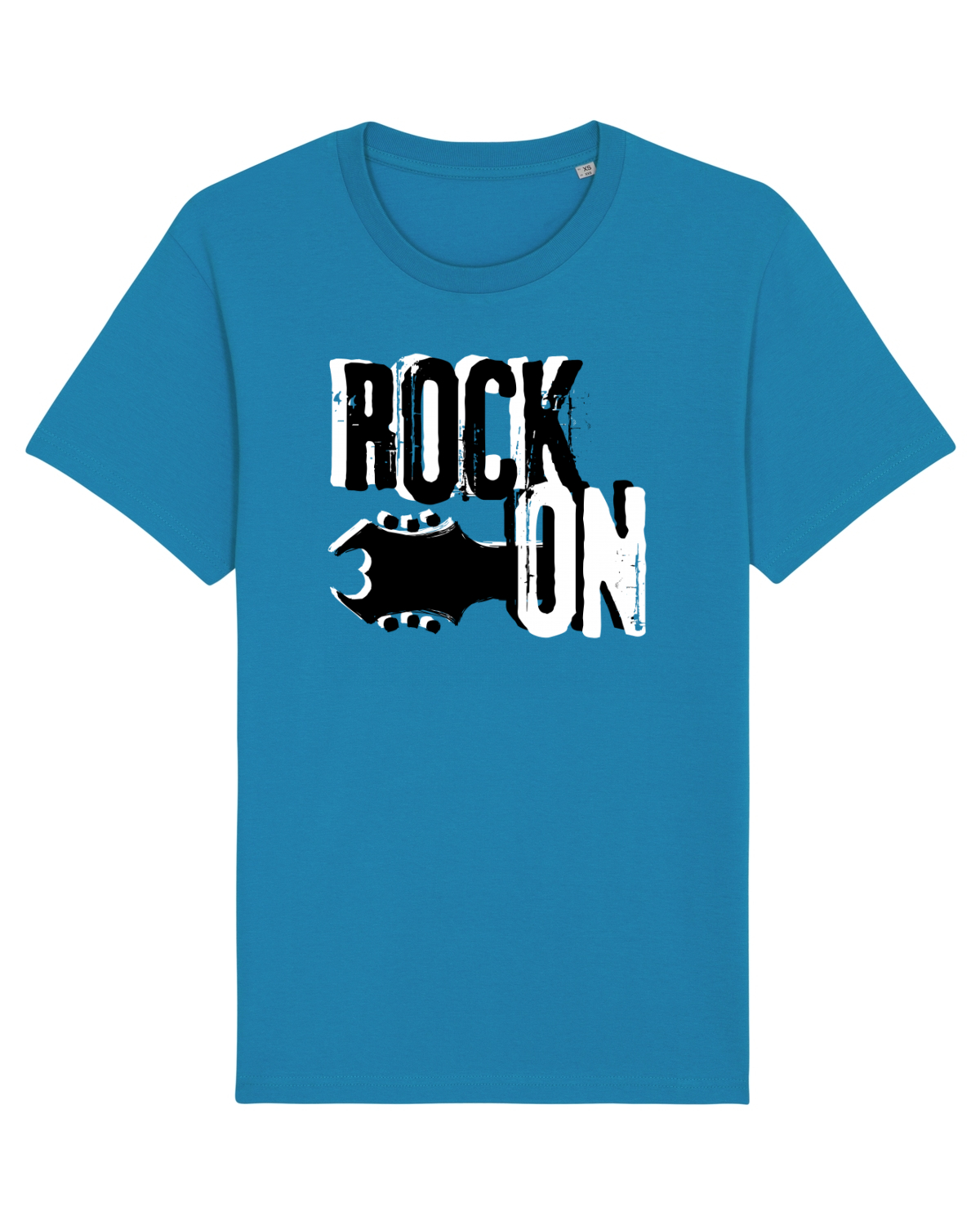 Tricou mânecă scurtă Unisex Rocker Azur