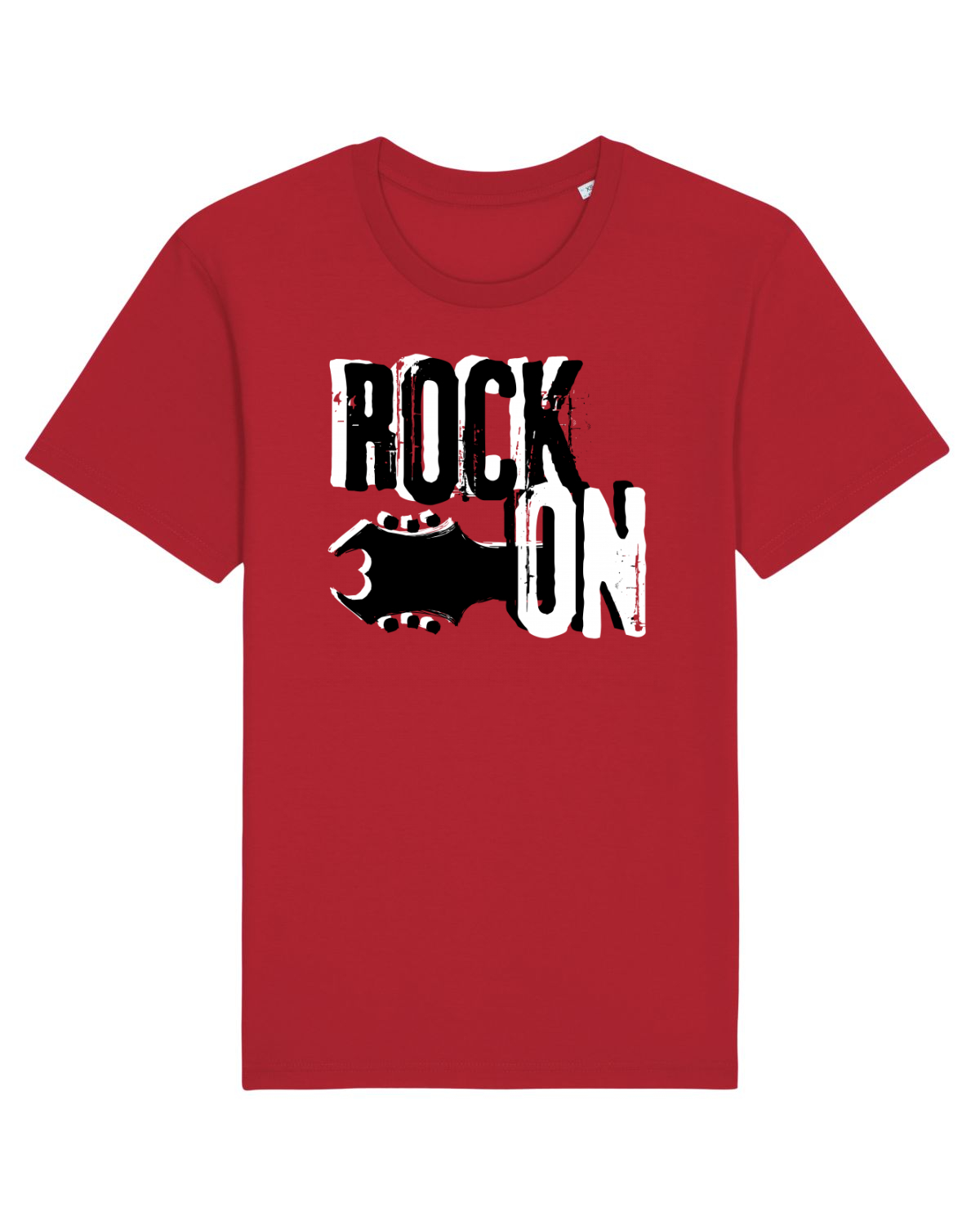 Tricou mânecă scurtă Unisex Rocker Red
