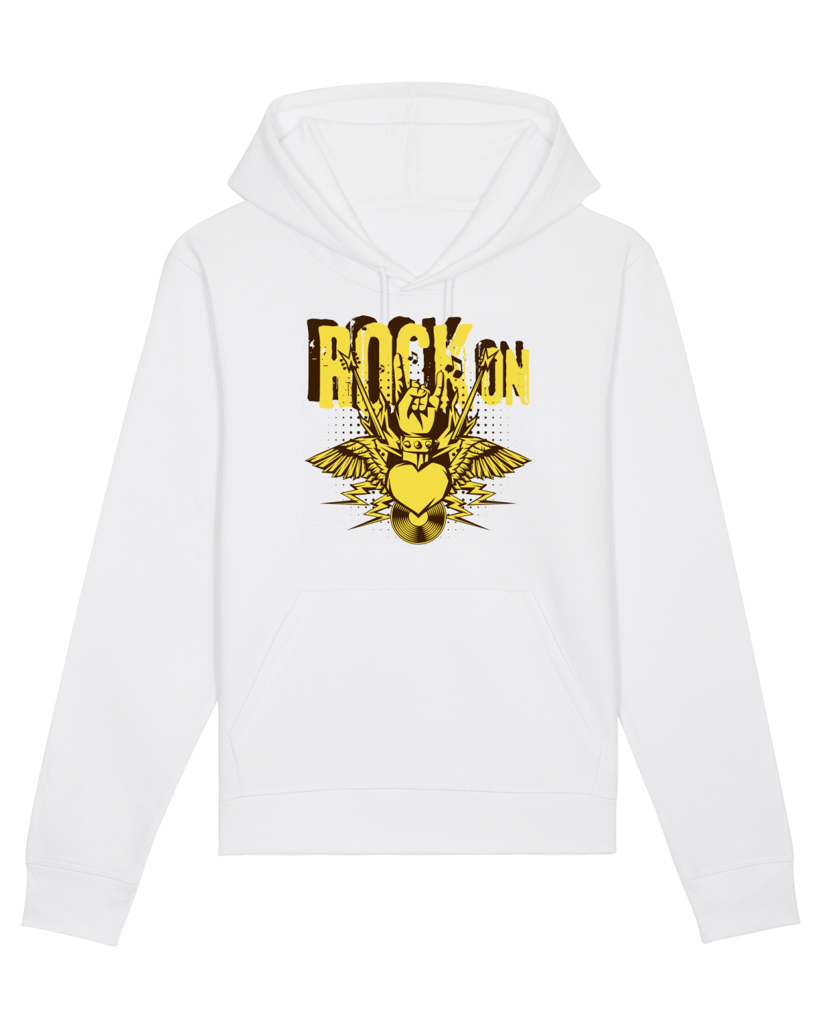 Hanorac Unisex Drummer White