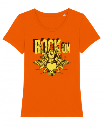 Rock And Roll Lover Bright Orange