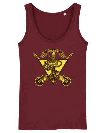 Rock And Roll Lover Burgundy