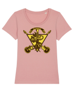 Rock And Roll Lover Tricou mânecă scurtă guler larg fitted Damă Expresser
