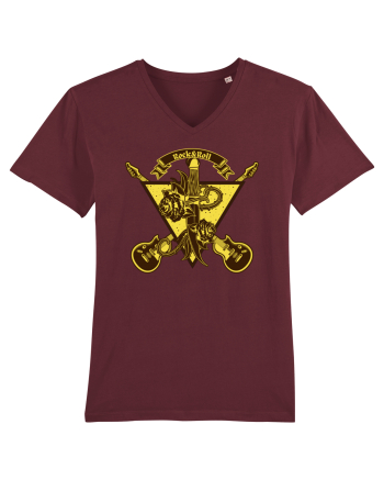 Rock And Roll Lover Burgundy