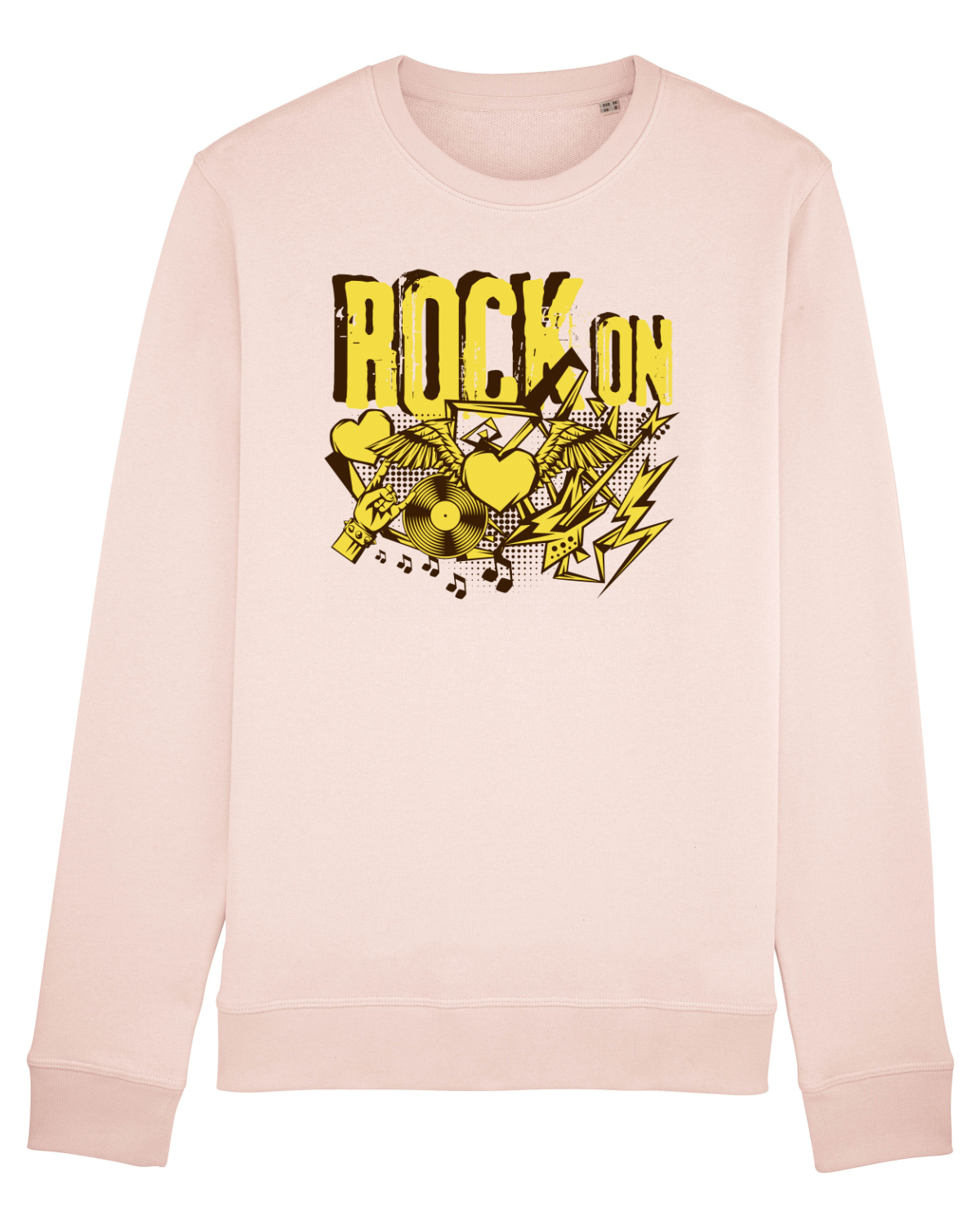 Bluză mânecă lungă Unisex Rise Candy Pink