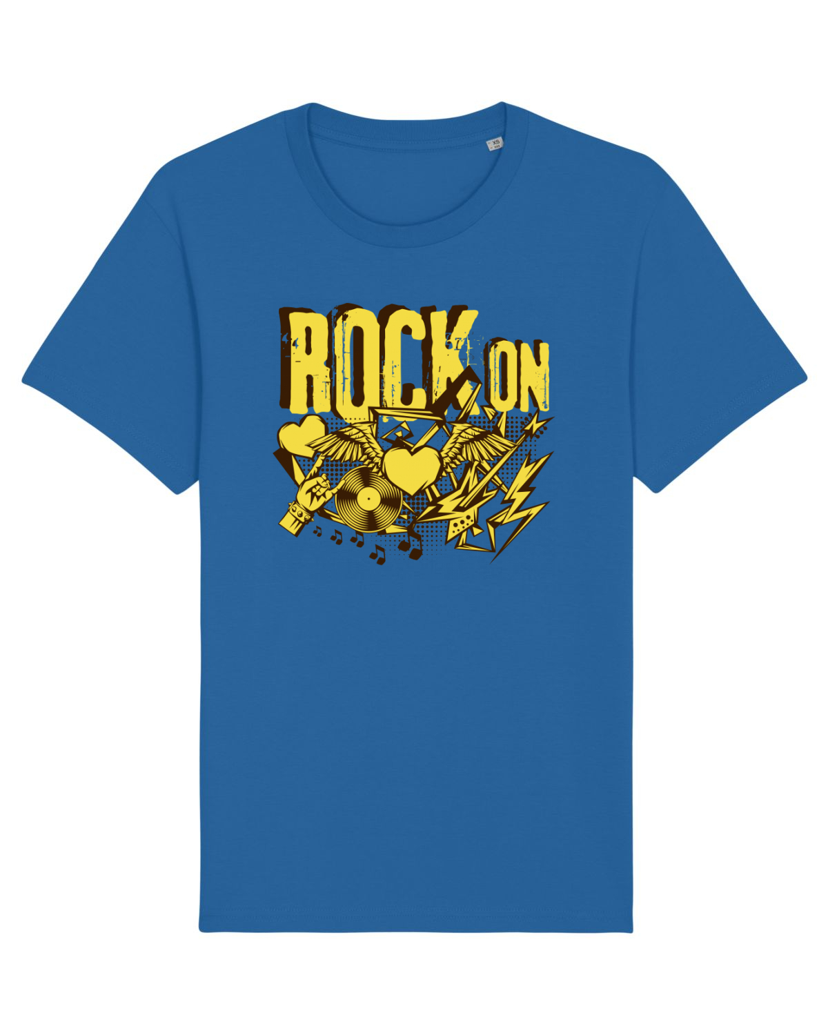 Tricou mânecă scurtă Unisex Rocker Royal Blue