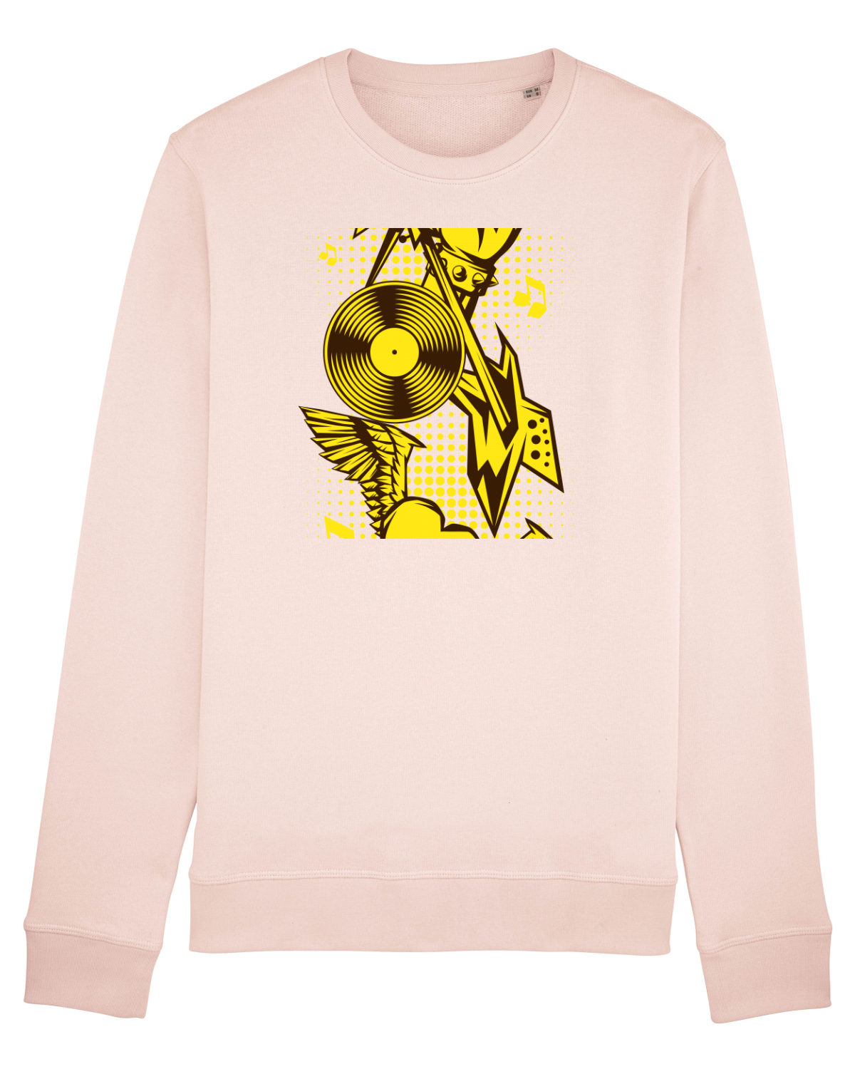 Bluză mânecă lungă Unisex Rise Candy Pink