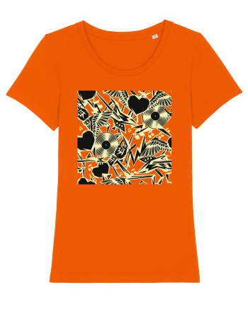 Rock And Roll Lover Bright Orange