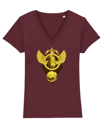 Rock And Roll Lover Burgundy