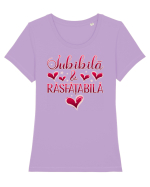 Iubibila & rasfatabila v2 Tricou mânecă scurtă guler larg fitted Damă Expresser