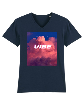 It's ok to vibe by yourself French Navy