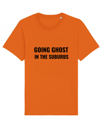 Going ghost in the suburbs Bright Orange