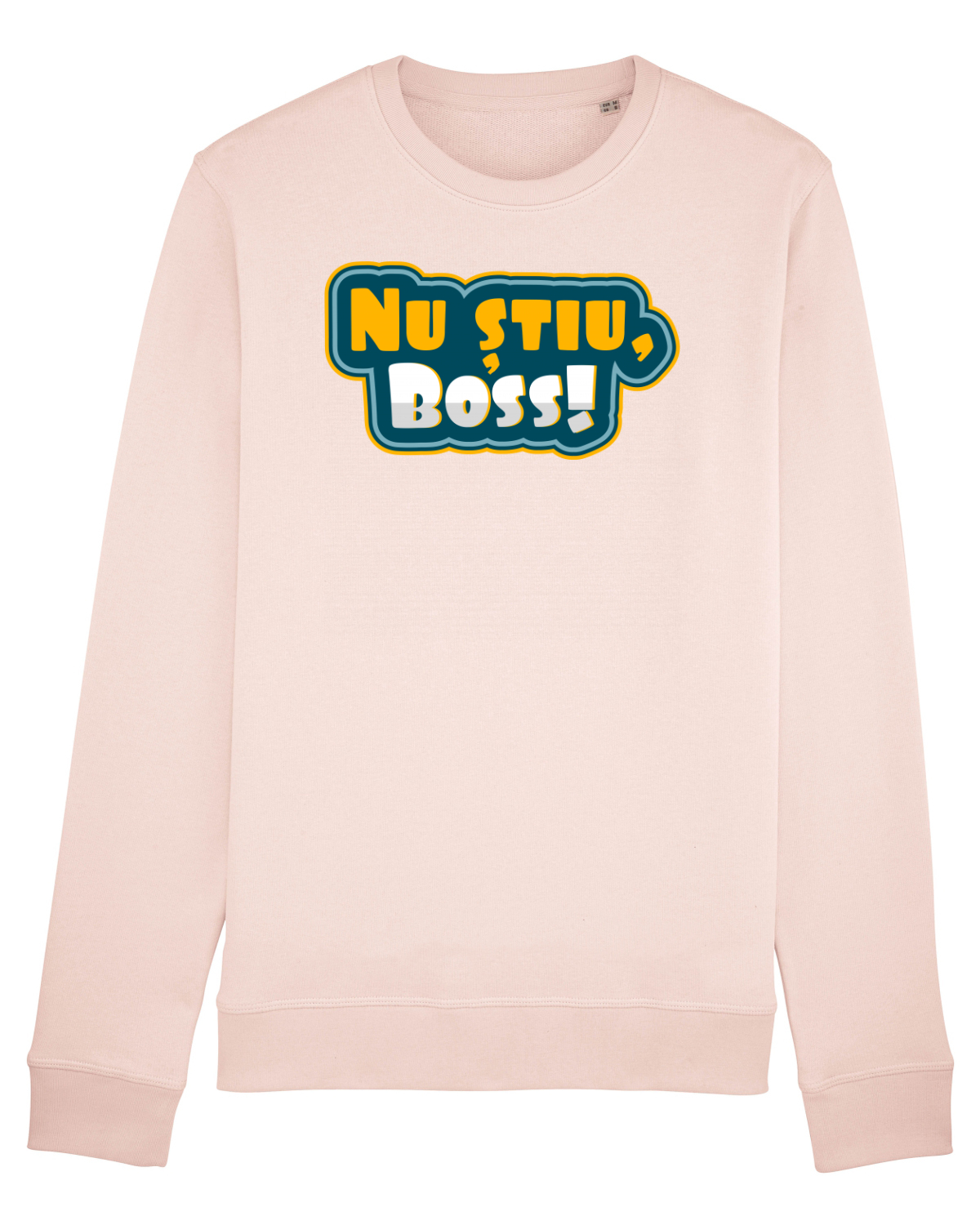 Bluză mânecă lungă Unisex Rise Candy Pink