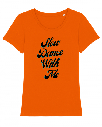 Slow dance with me Bright Orange