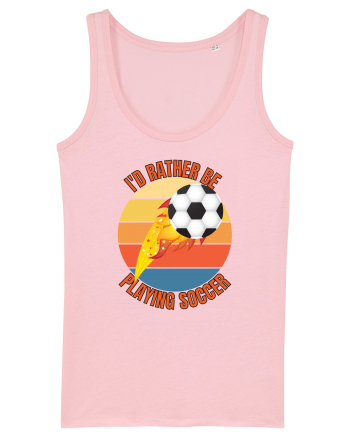 Pentru Iubitorii De Football  Cotton Pink
