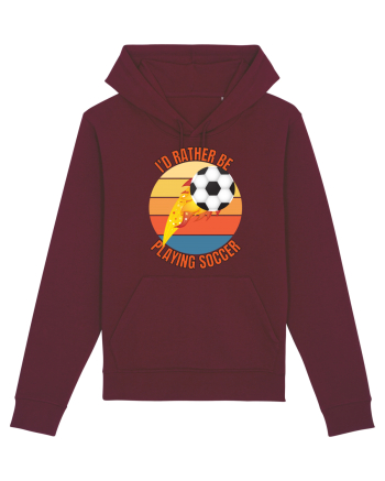 Pentru Iubitorii De Football  Burgundy