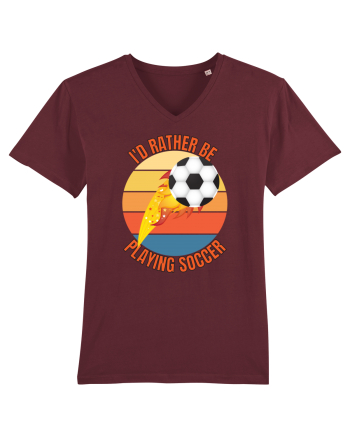Pentru Iubitorii De Football  Burgundy