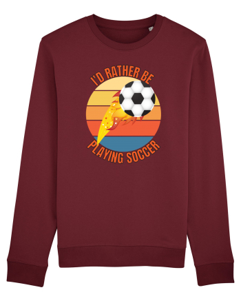 Pentru Iubitorii De Football  Burgundy