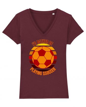 Pentru Iubitorii De Football  Burgundy