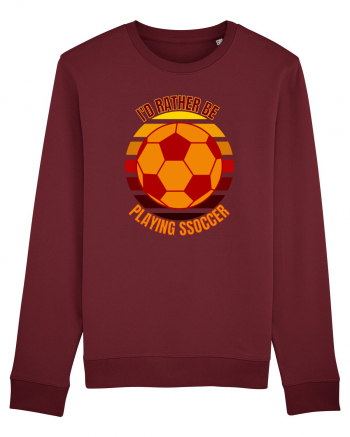 Pentru Iubitorii De Football  Burgundy