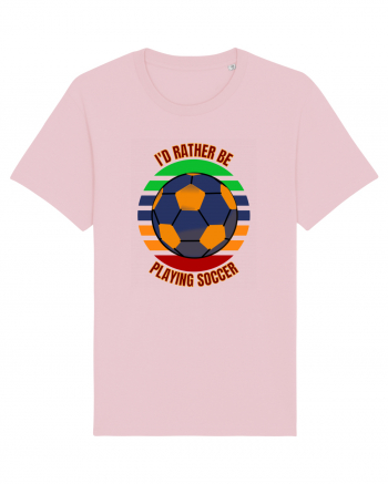 Pentru Iubitorii De Football  Cotton Pink