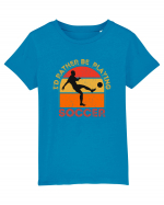 Pentru Iubitorii De Football  Tricou mânecă scurtă  Copii Mini Creator