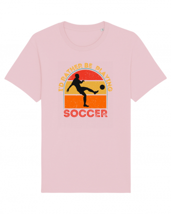 Pentru Iubitorii De Football  Cotton Pink