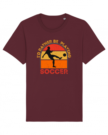 Pentru Iubitorii De Football  Burgundy