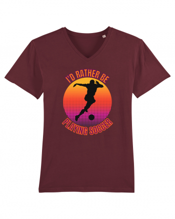 Pentru Iubitorii De Football  Burgundy