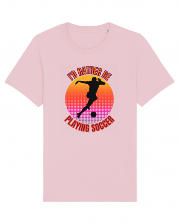 Pentru Iubitorii De Football  Cotton Pink