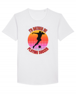 Pentru Iubitorii De Football  Tricou mânecă scurtă guler larg Bărbat Skater