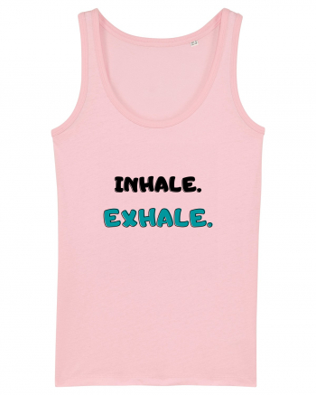 Inhale exhale Cotton Pink