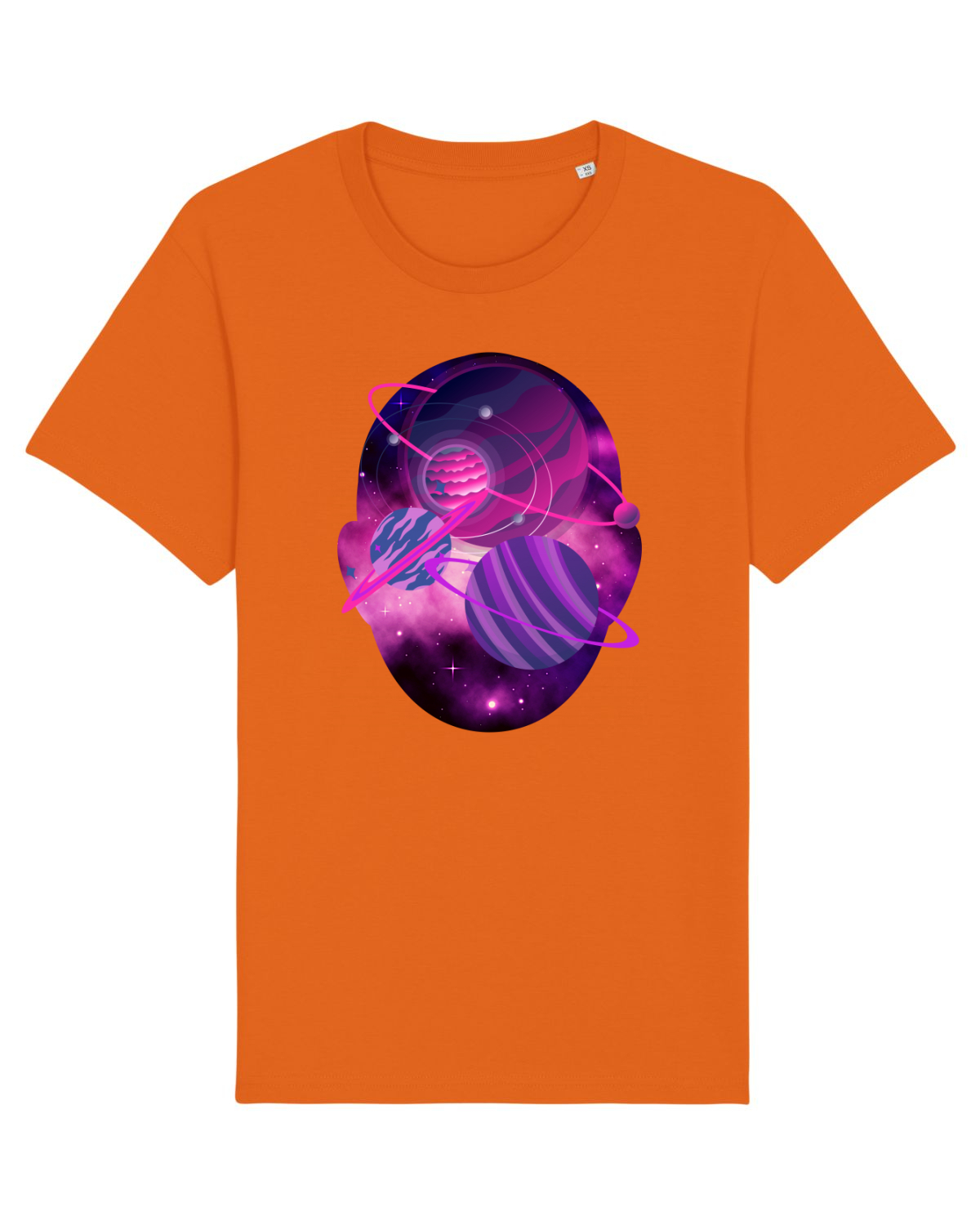 Tricou mânecă scurtă Unisex Rocker Bright Orange
