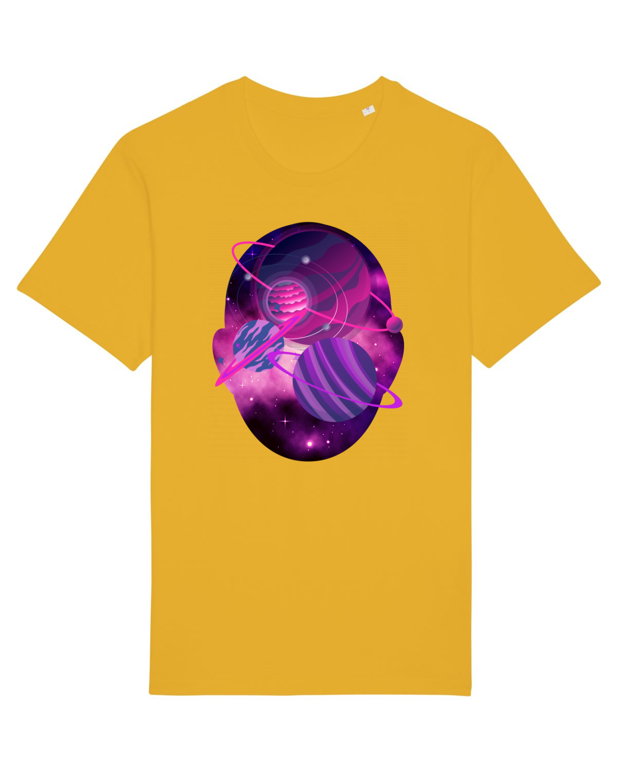 Tricou mânecă scurtă Unisex Rocker Spectra Yellow
