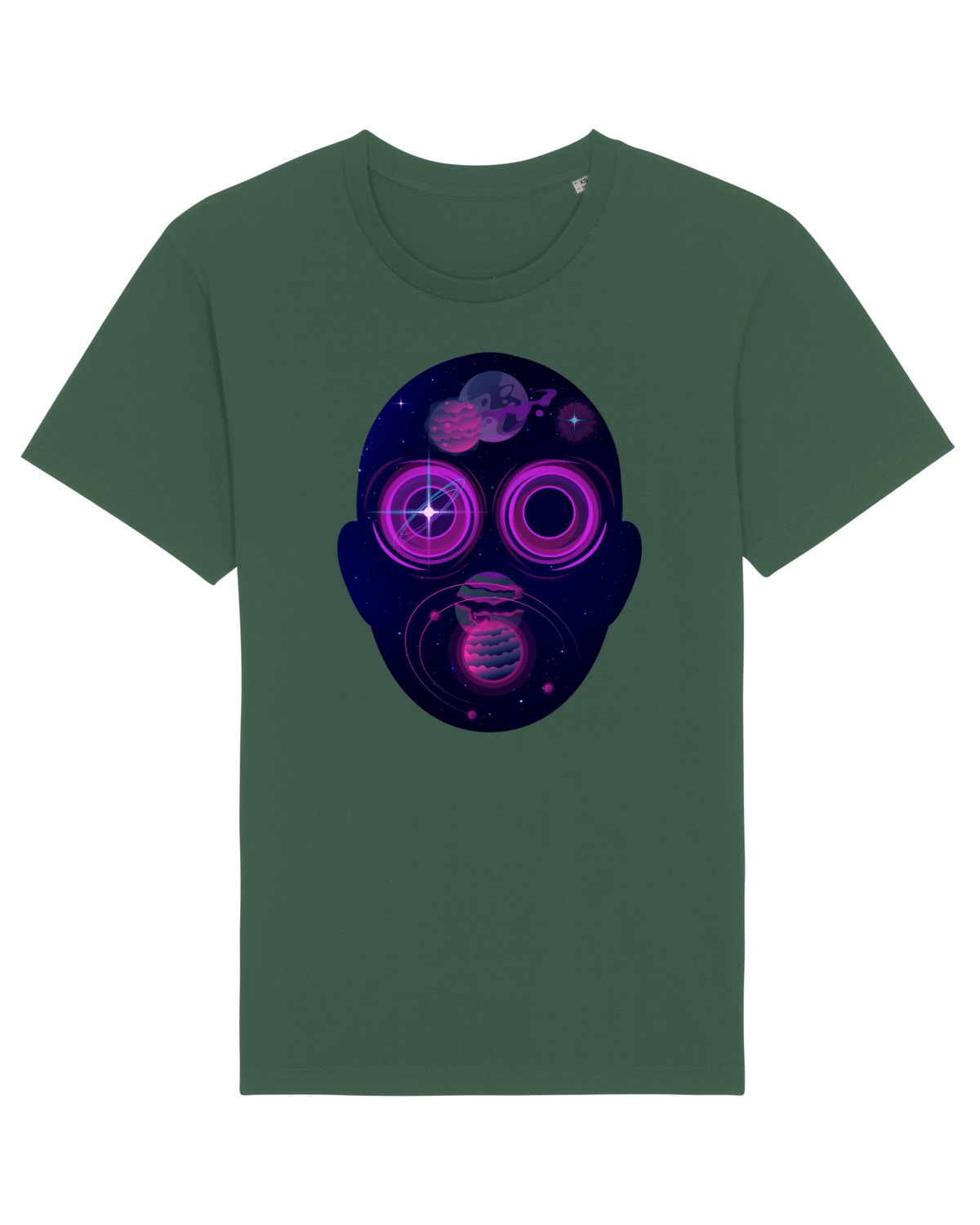 Tricou mânecă scurtă Unisex Rocker Bottle Green