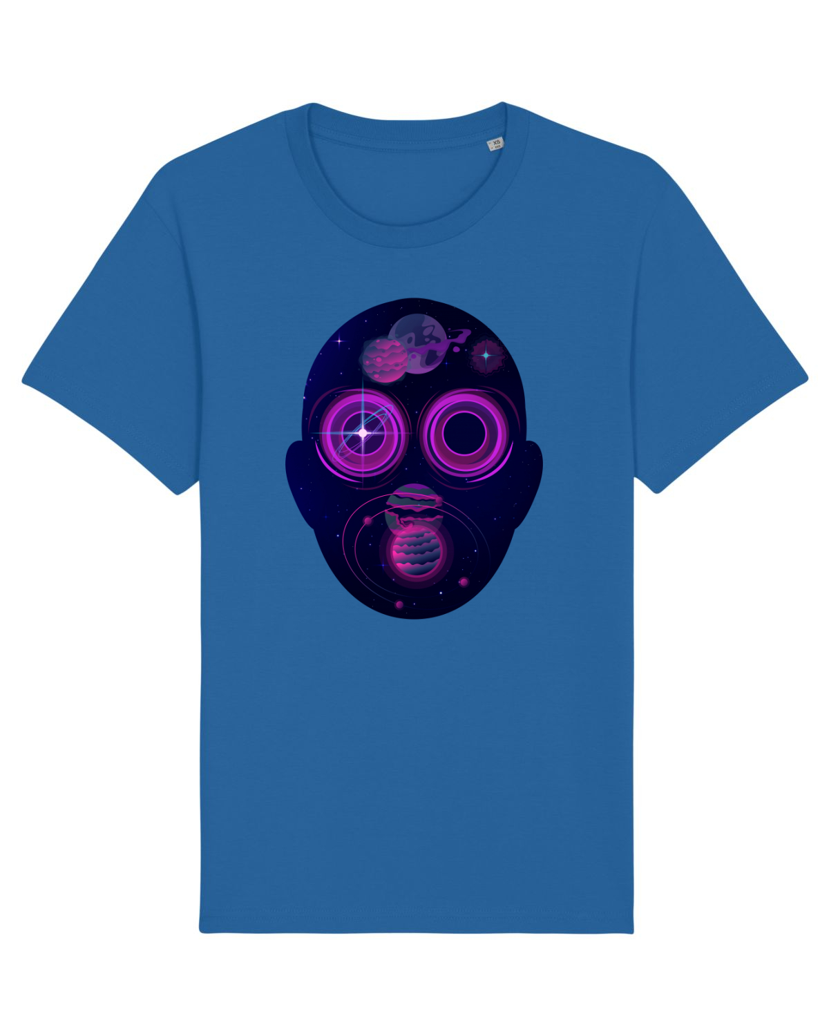 Tricou mânecă scurtă Unisex Rocker Royal Blue