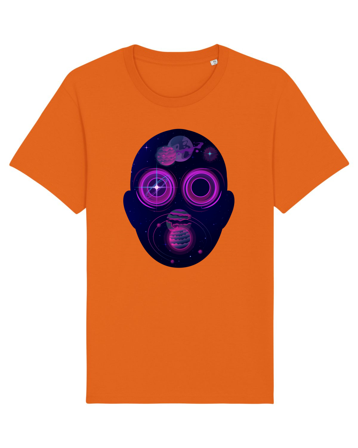 Tricou mânecă scurtă Unisex Rocker Bright Orange
