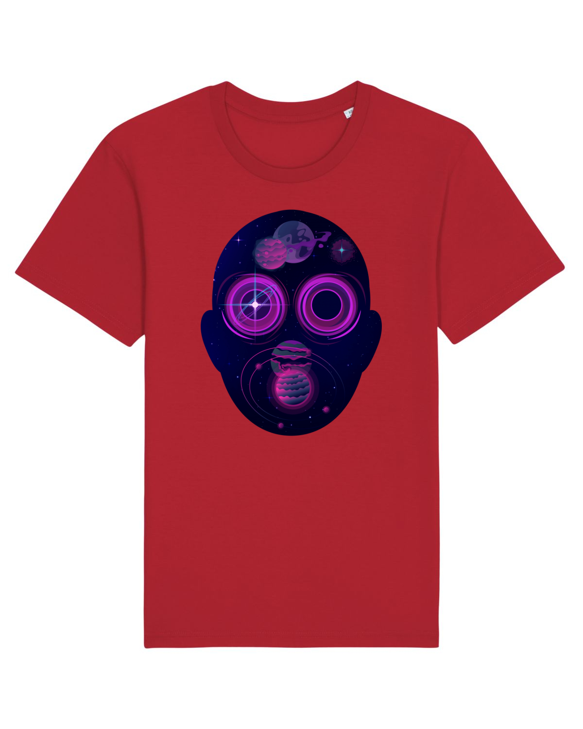 Tricou mânecă scurtă Unisex Rocker Red