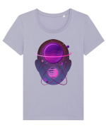 Space In My Mind Tricou mânecă scurtă guler larg fitted Damă Expresser