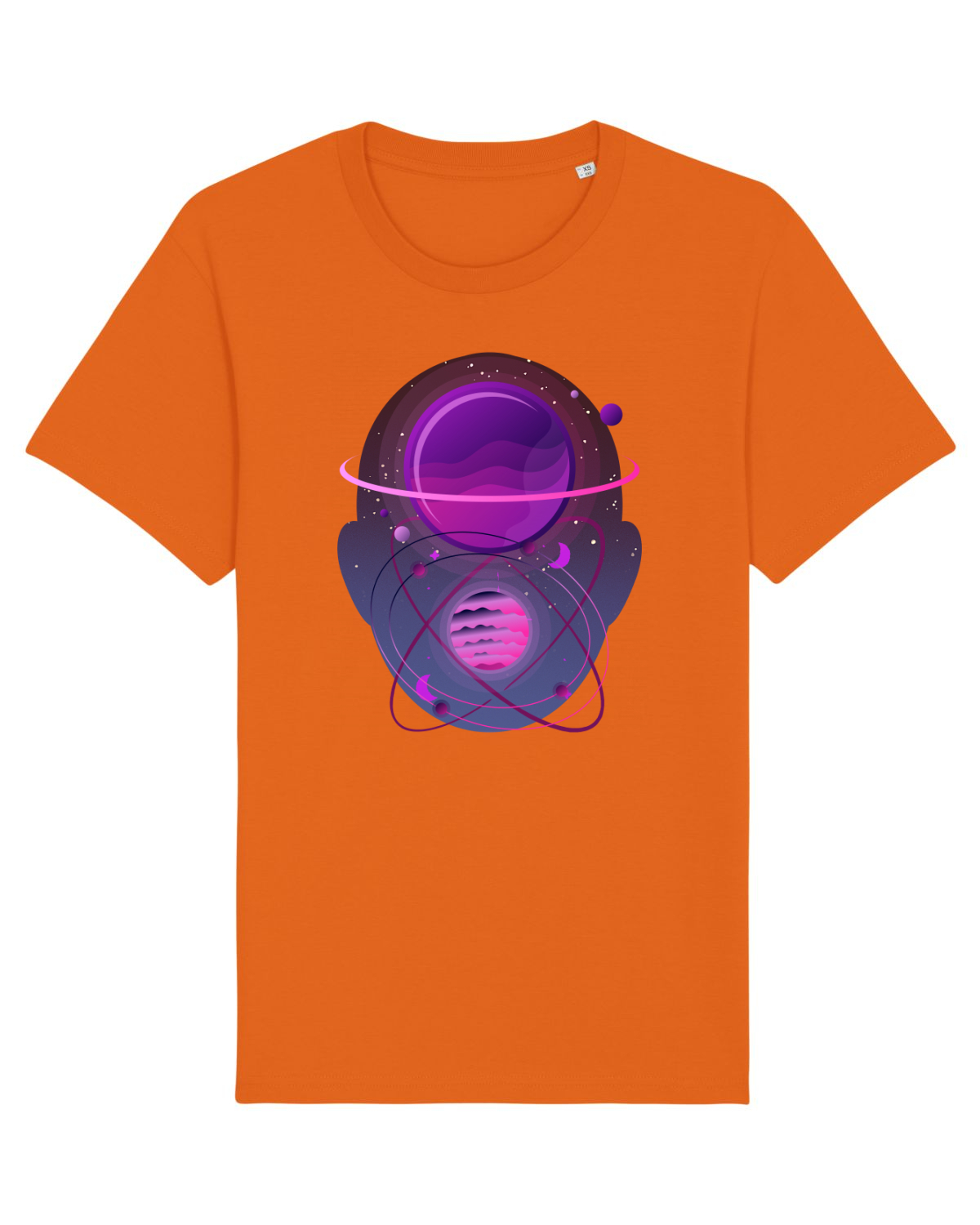 Tricou mânecă scurtă Unisex Rocker Bright Orange