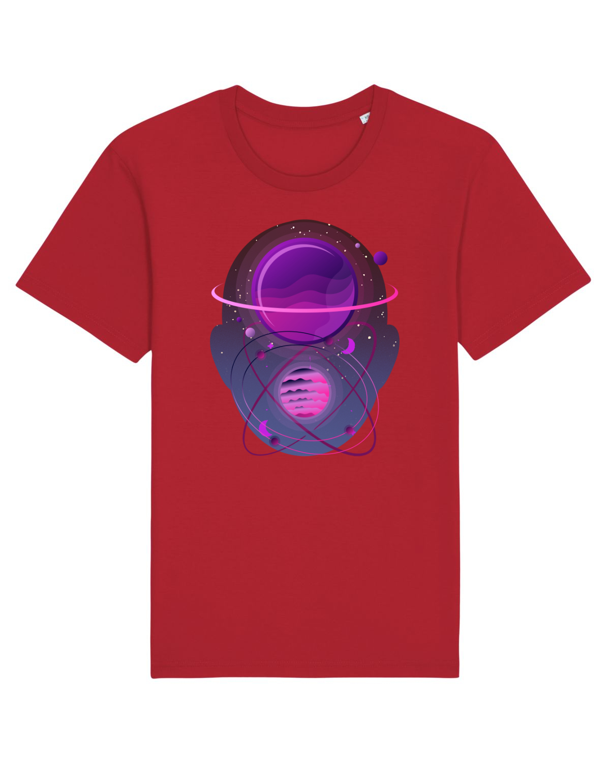 Tricou mânecă scurtă Unisex Rocker Red