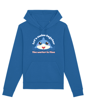 Funny Kawaii Shark Royal Blue