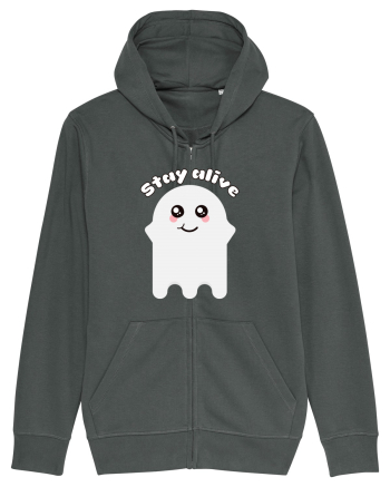 Funny Kawaii Ghost Anthracite