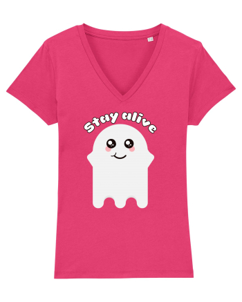 Funny Kawaii Ghost Raspberry