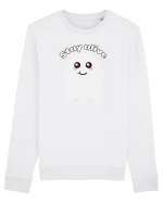 Funny Kawaii Ghost Bluză mânecă lungă Unisex Rise