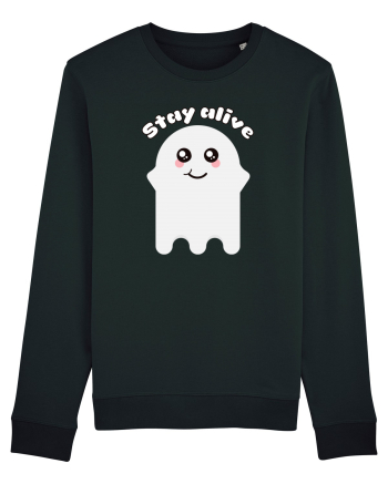 Funny Kawaii Ghost Black