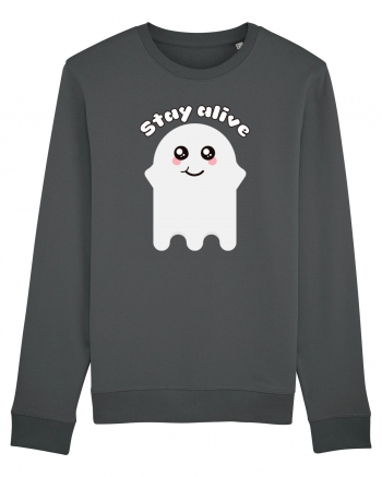 Funny Kawaii Ghost Anthracite