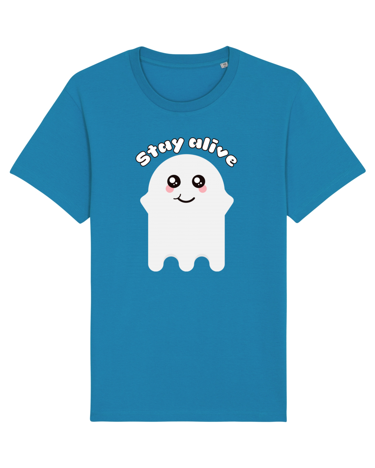 Tricou mânecă scurtă Unisex Rocker Azur