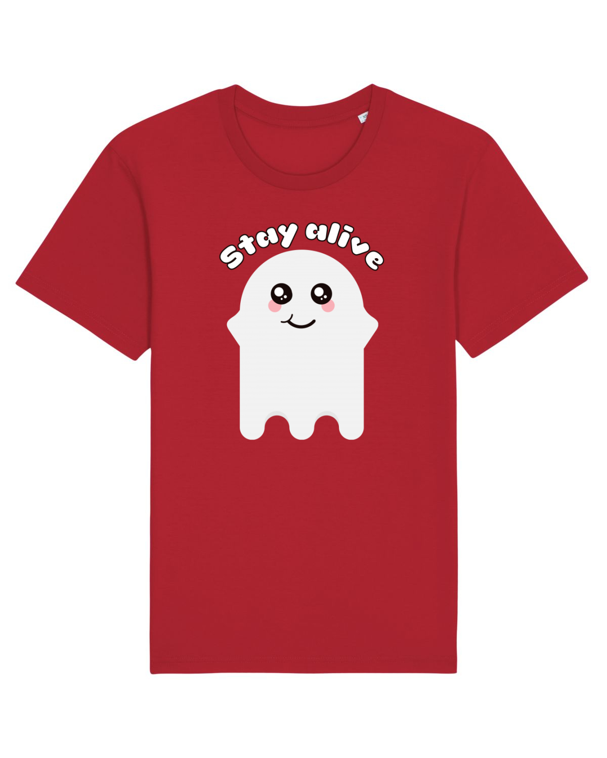 Tricou mânecă scurtă Unisex Rocker Red